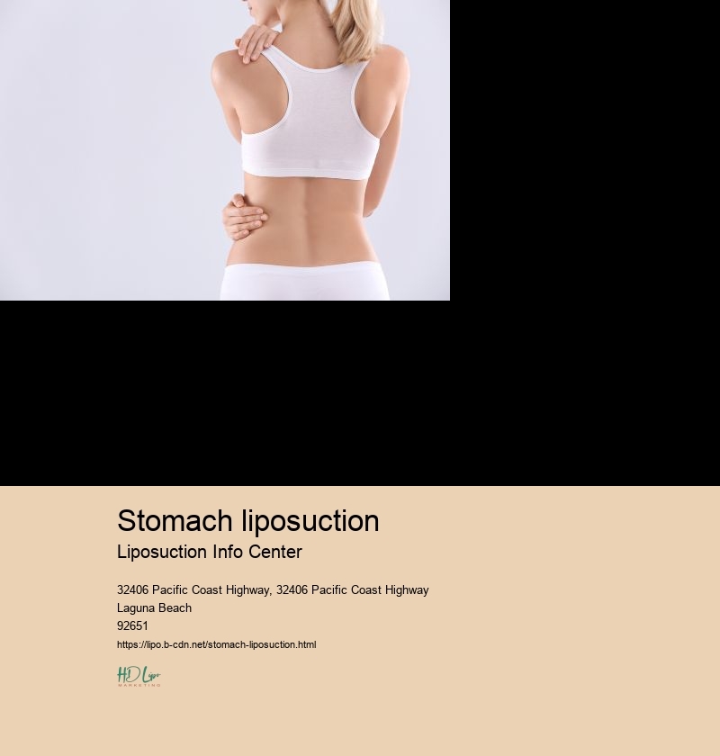 stomach liposuction